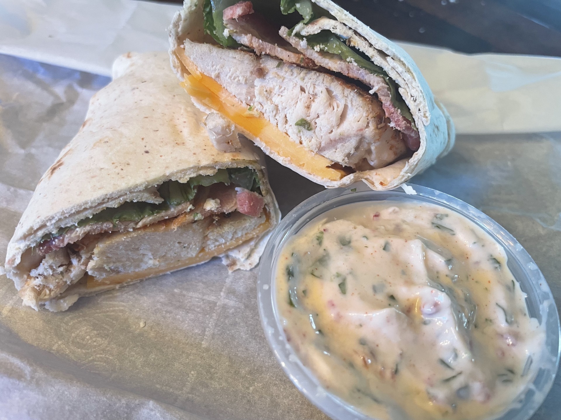 Southwest Chicken Wrap